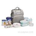 Bolsa de pañales de viaje para bebé, mochila para el cuidado del bebé